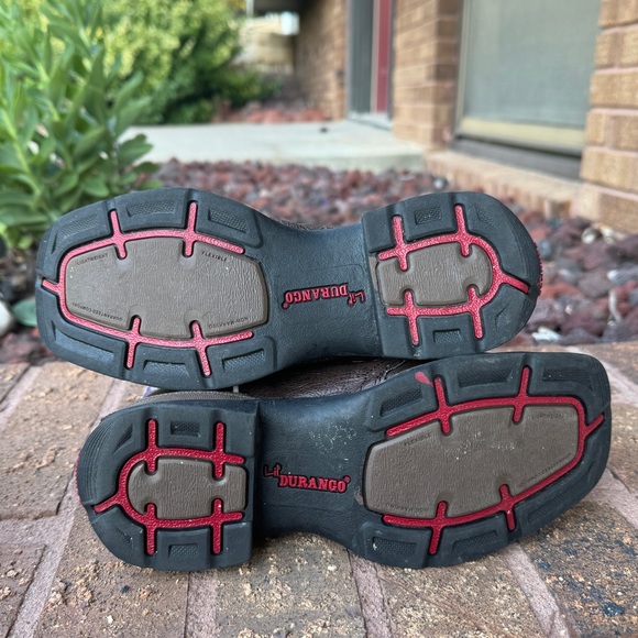 KIDS purple Durango boots size 13.5m - Picture 5 of 6